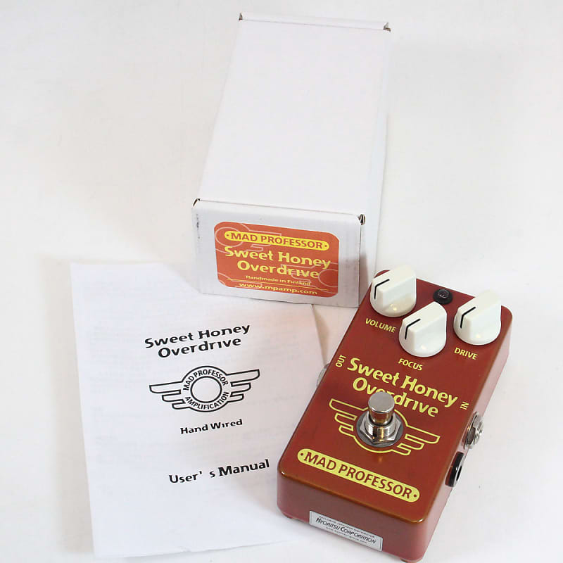ギター Mad Professor sweet honey overdrive HW Sweet Honey Overdrive Pedal | Mad Professor Amplification