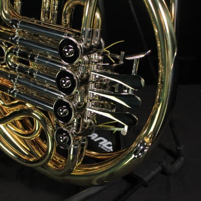 Yamaha YHR-671D Professional Double French Horn - Detachable Bell (Lacquer) image 3