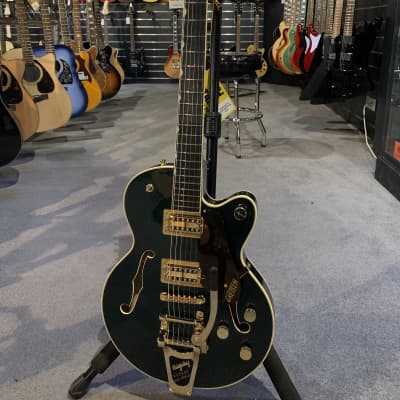 Gretsch G6659TG Players Edition Broadkaster Jr. with Gold Hardware 2017 - Present Cadillac Green for sale