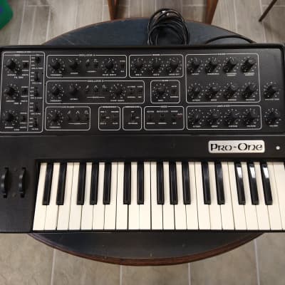 Sequential Circuits Pro One Model 100 synthesizer, 1980s - Black