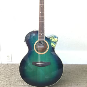 Yamaha CPX-8 SY Acoustic/Electric - Lagoon Green | Reverb