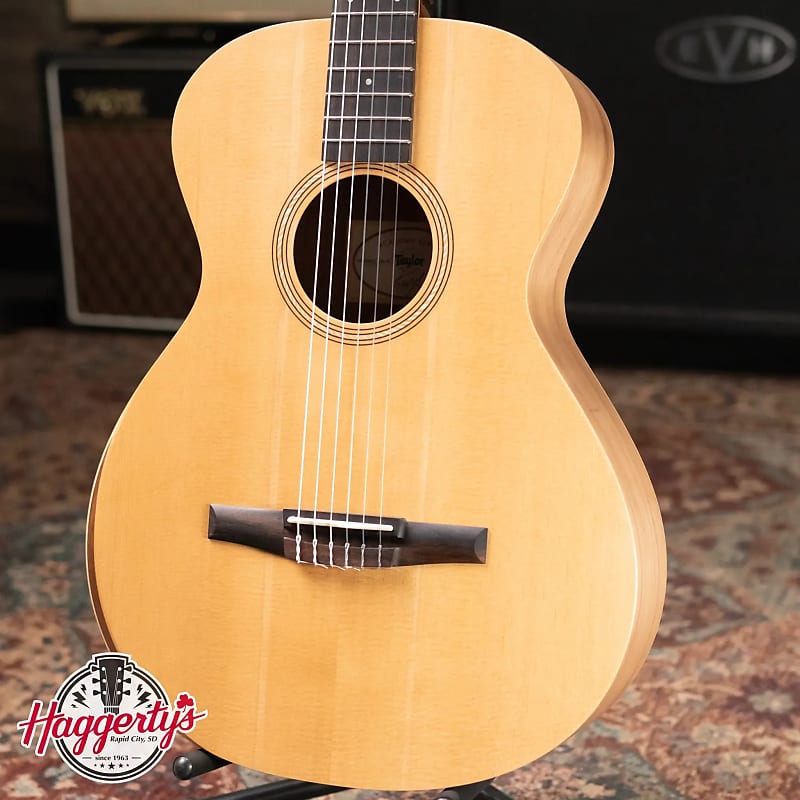 Taylor Academy 12e-N Nylon Grand Concert Acoustic/Electric Guitar with Gig Bag image 1