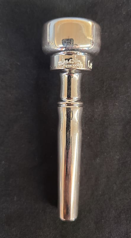 Austin Custom Brass Lead 1.25 trumpet mouthpiece - Silver