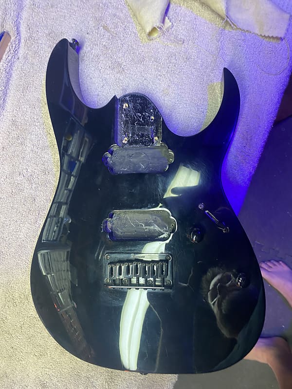 Ibanez 7 string - Black Gloss | Reverb