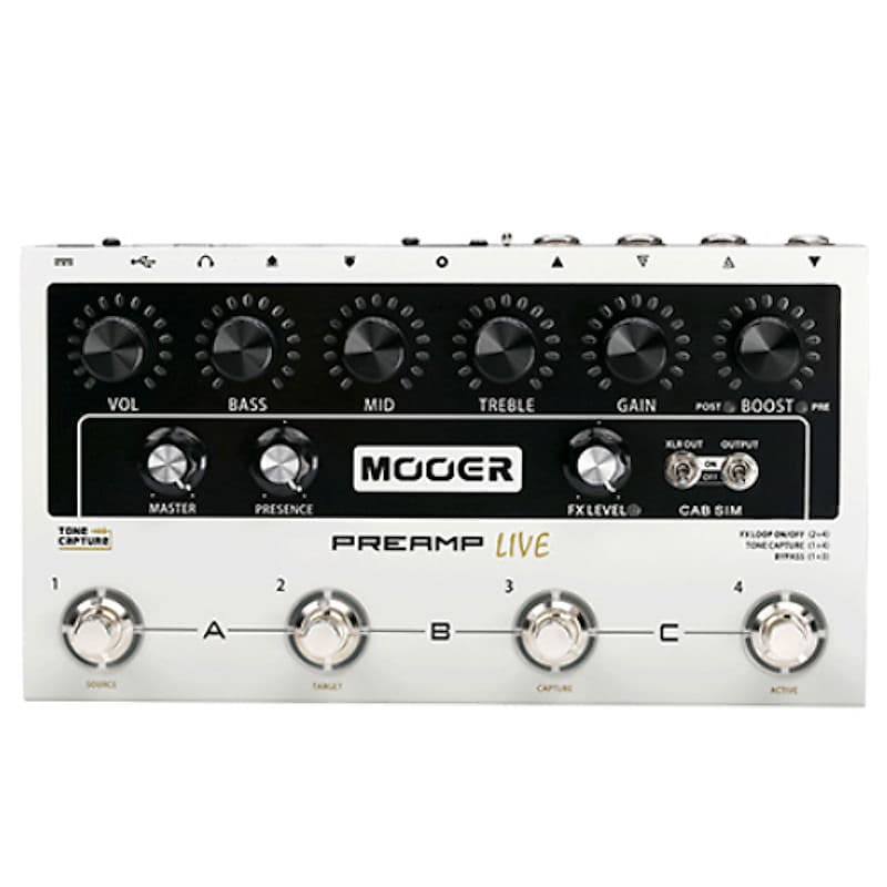 Mooer Preamp LIVE Guitar Multi Preamp Effects Processor with Bluetooth New image 1