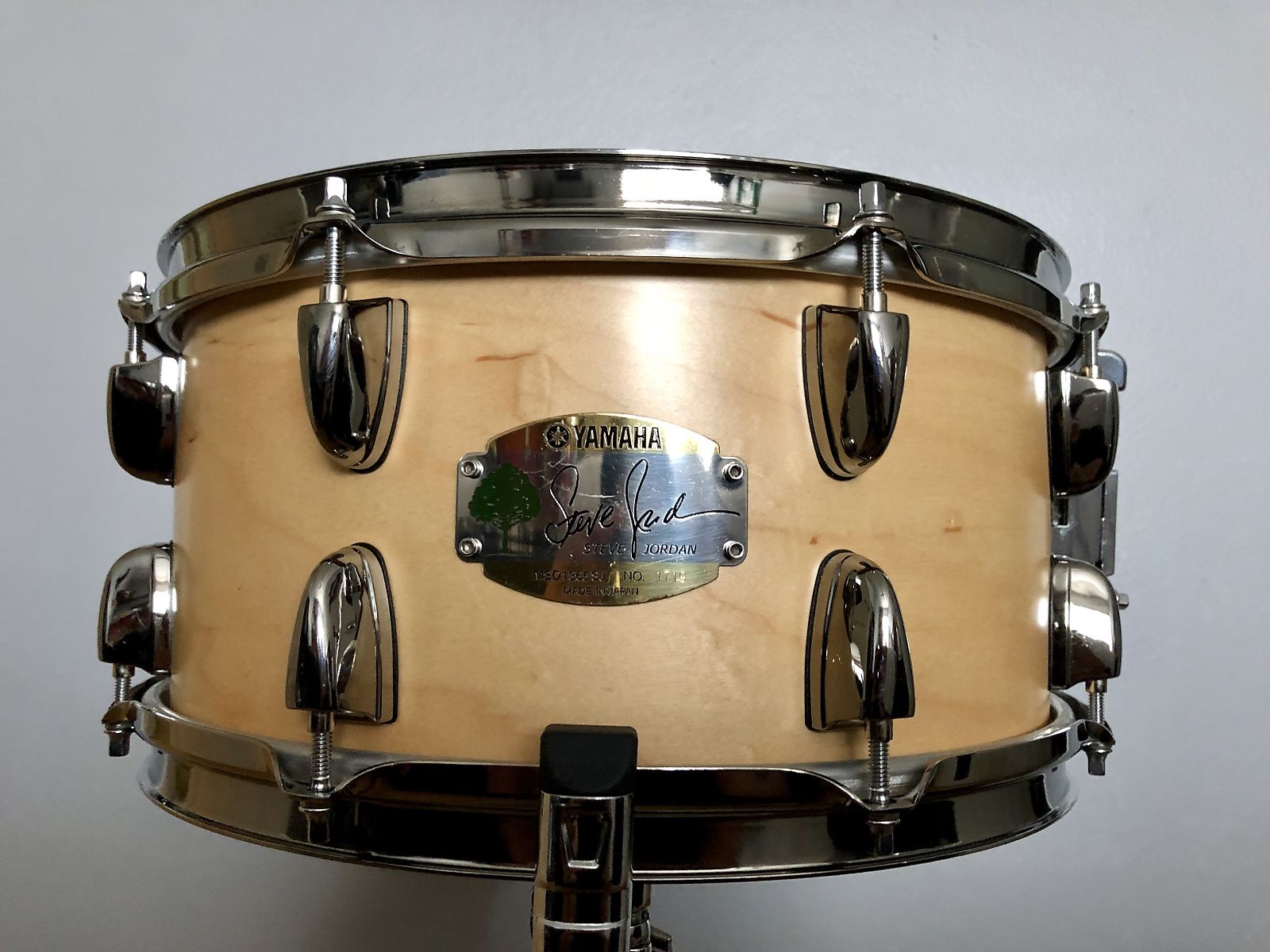 Yamaha MSDSJ Steve Jordan Signature x6.5" Maple Snare Drum   Reverb