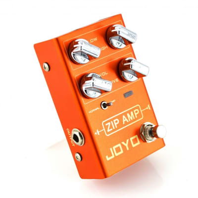 JOYO Revolution Series R-04 Zip Amp Overdrive Compression Guitar Effects Pedal image 5