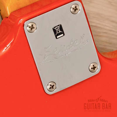 2012 Fender Kurt Cobain Mustang Left-Handed Fiesta Red w/ Seymour Duncan SH-4, Japan MIJ image 15