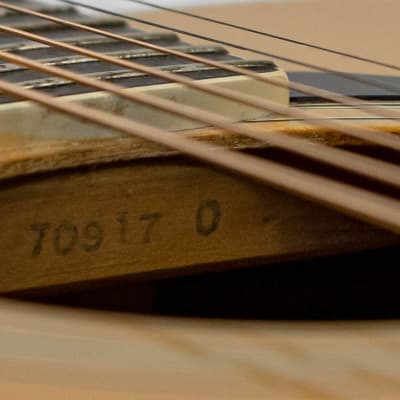 Yamaha FG-202 Nippon Gakki Orange Label Acoustic Guitar with Case - Natural image 8