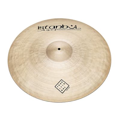Istanbul Agop Traditional Dark Ride Cymbal 22" image 1