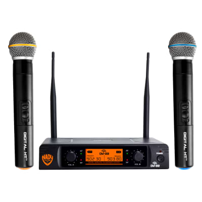 Nady DW-22 HT Dual Digital Wireless Handheld Microphone System (Bands D13, D14)