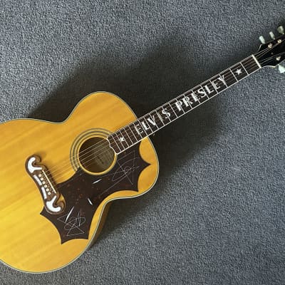 Rare Epiphone Elvis Presley EJ200E 2009 Jumbo J200 | Reverb