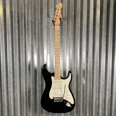 G&L USA Fullerton Deluxe Legacy Jet Black Guitar & Bag #6098 image 2