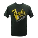 Fender Original Tele Telecaster 100% Cotton T-Shirt Green XXL Double Extra Large