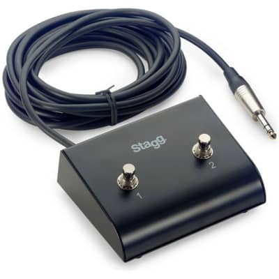 Stagg TRS Universal Double Footswitch - Black for sale