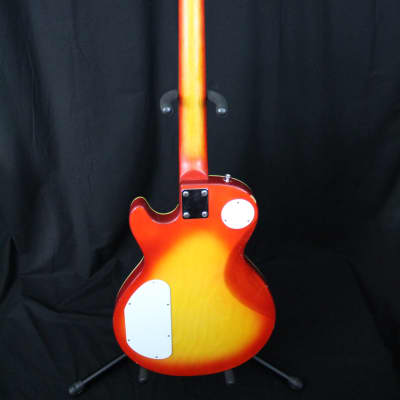 Conqueror Single Cut Cherry Burst Electric Guitar with Case image 6