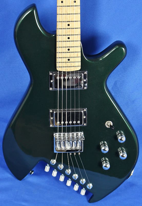 Gimenez Saint 624B Chrysler Green Electric Guitar EMG Schaller *First Run* image 1