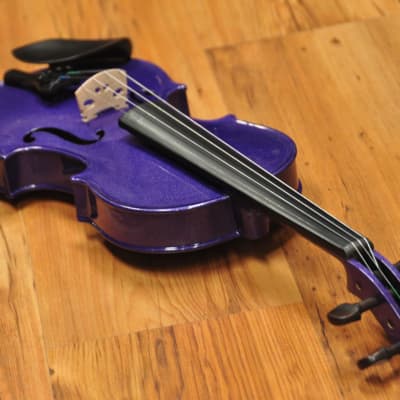 Stentor Harlequin 4/4 Violin Purple Flake | Reverb