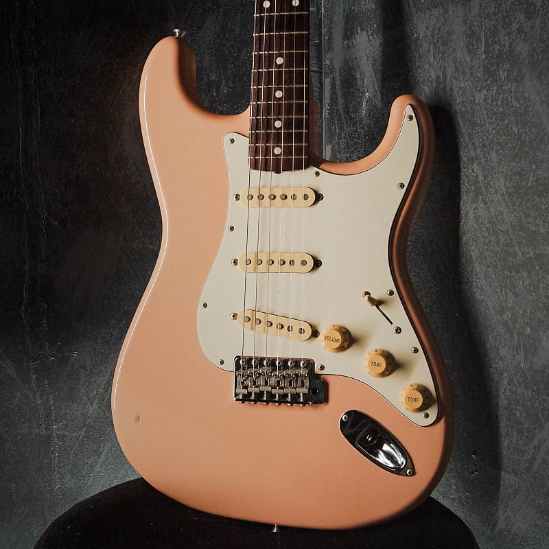 Fender Japan '62 Stratocaster ST62 Shell Pink 2010 | Reverb