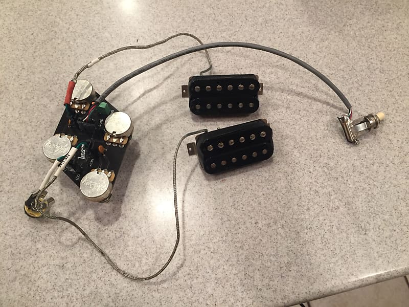 2012 Gibson Les Paul '50s Tribute Wiring Harness & Pickup Set Reverb