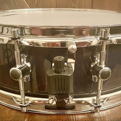 Sonor S-Class 14x5” Maple Snare Drum in Black Onyx Vertical Grain Lacquer Finish image 3