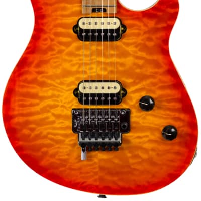 New EVH Wolfgang Special Quilted Maple Solar #2 w/Baked Maple Fretboard image 3