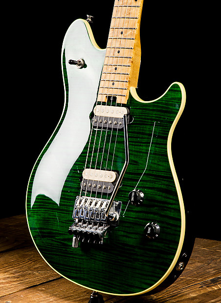 2000 Transparent Green Peavey Wolfgang Archtop Standard Deluxe