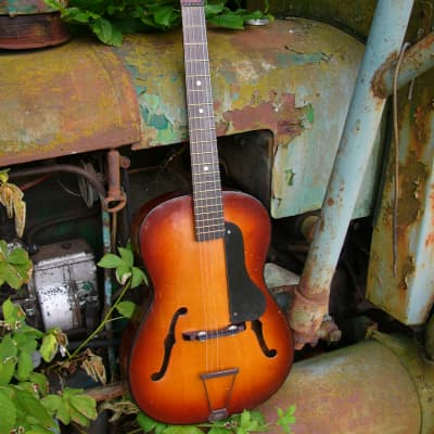 Vintage Cremona 452 Archtop jazz guitar 1950s image 2