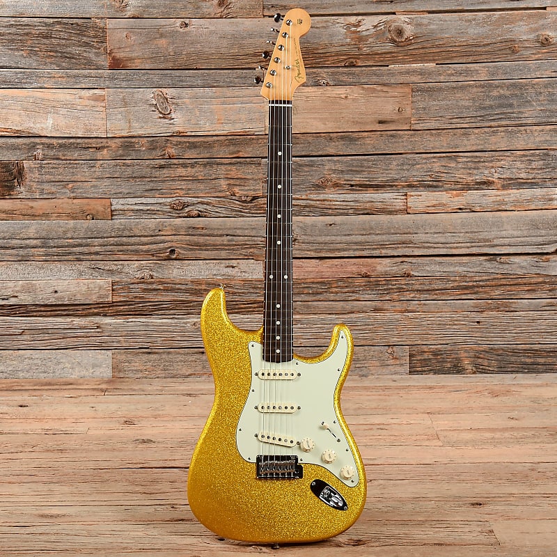 Fender FSR Classic Player '60s Stratocaster Vegas Gold Sparkle 2014 image 1