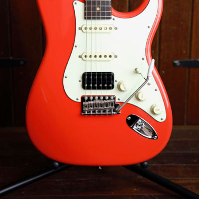 Suhr Classic S Antique HSS Fiesta Red Electric Guitar for sale