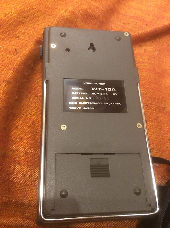 コルグ チューニングトレーナーWT-10　希少品　美品 コルグ チューニングトレーナーWT-10 希少品 美品 - メルカリ