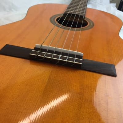 Vintage Kamouraska Andante Etude Solid Wood Classical Nylon Concert Guitar Made in Canada Pre-Godin image 8
