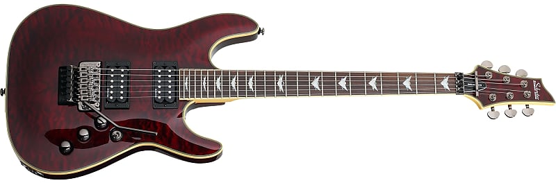 Schecter Omen Extreme FR (Floyd Rose) Electric Guitar  (Black Cherry) 2006 image 1