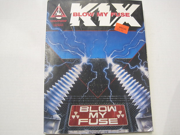 KIX」BLOW MY FUSE バンドスコア キックス レア本♪