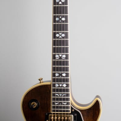 Gibson  Les Paul Artisan Solid Body Electric Guitar (1977), ser. #72357135, molded black plastic hard shell case. image 8