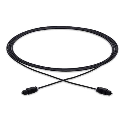 HOSA OPT-102 Fiber Optic Cable Toslink to Same (2 ft) image 2