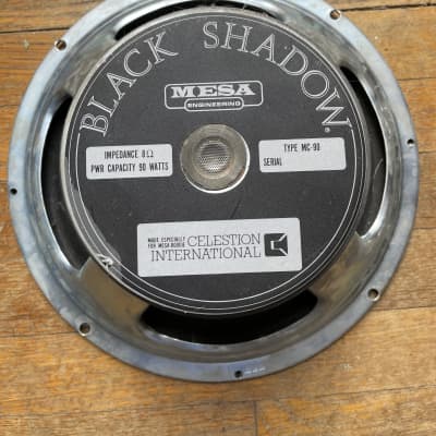 Mesa Boogie Black Shadow Speaker | Reverb
