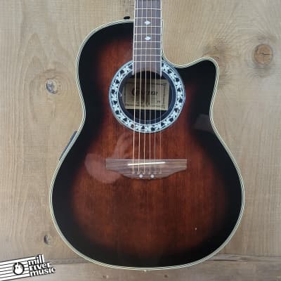 Crafter SF-900 Ovation-Style Acoustic/Electric Guitar Used image 1