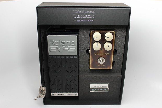 VERY RARE! Vemuram Jan Ray with Vertex Michael Landau EXP Mod and Roland  EV-5 in Collector Box!