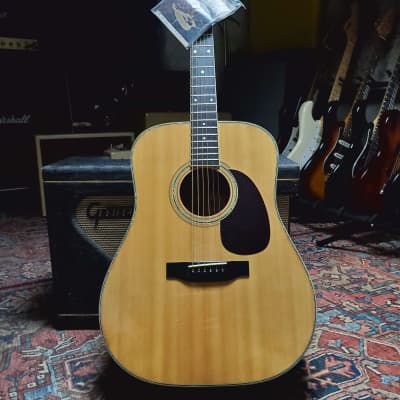 Morris W30 *Hang Tags and Case* D-28 Style Dreadnought 1982 | Reverb