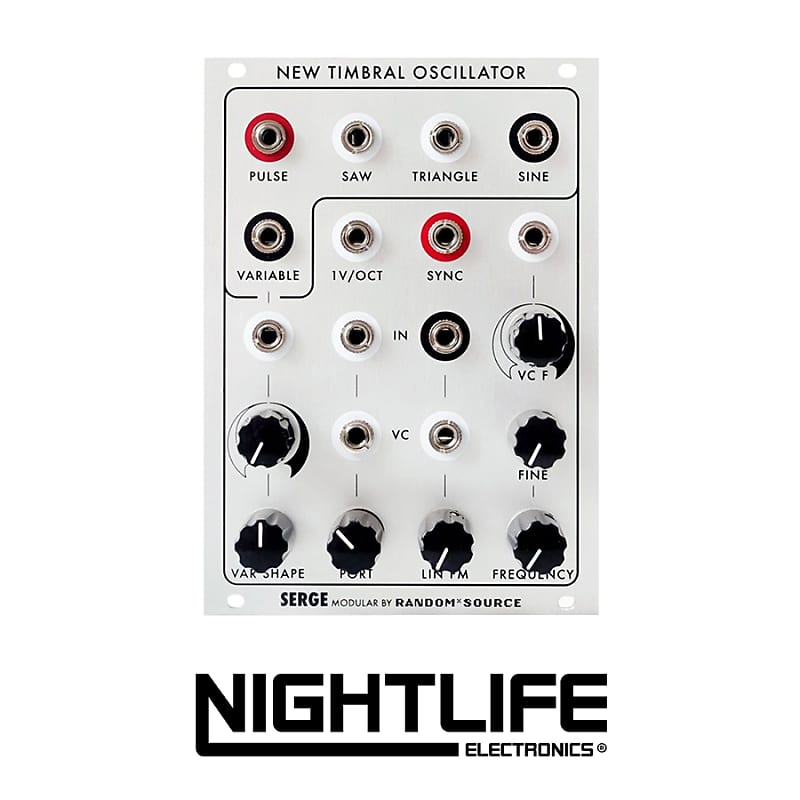 Serge by Random Source New Timbral Oscillator (NTO) | Reverb Serge by Random Source New Timbral Oscillator (NTO) | Reverb