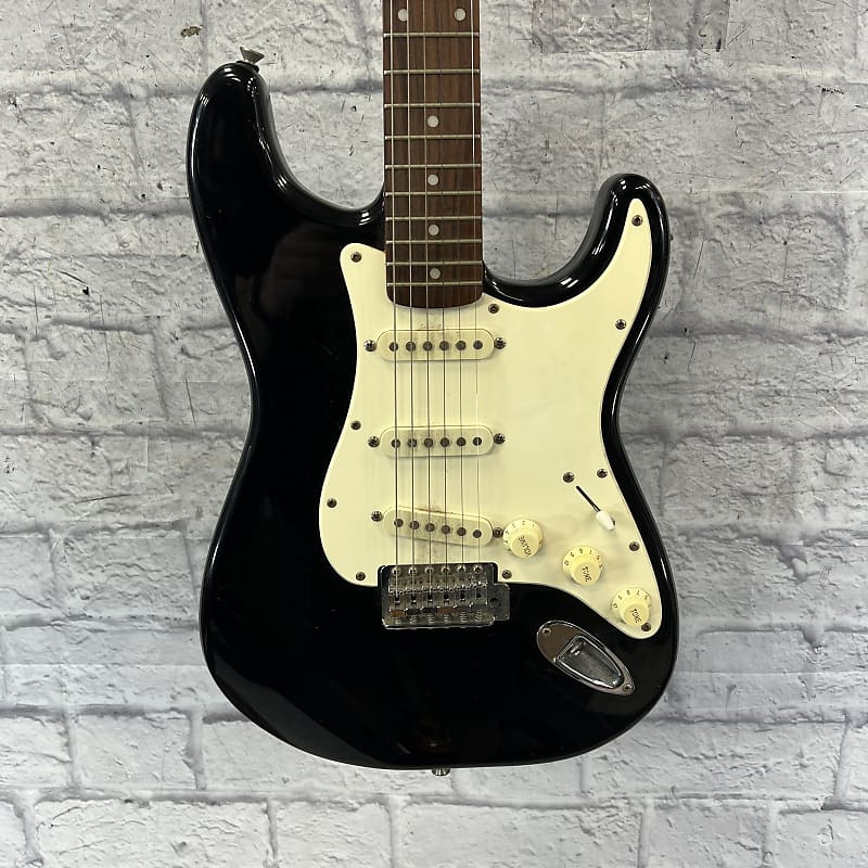 Squier Affinity Stratocaster Electric Guitar Black | Reverb