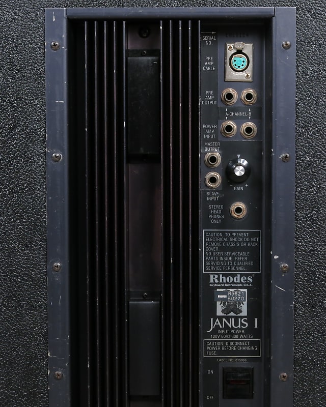 受発注Rhodes Suitcase Janus 100Wアンプ／スピーカー・キャビネットのみ ローズのアンプ部 、下のみ その他