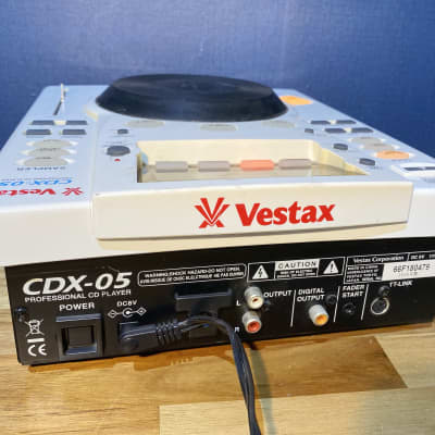 Vestax CDX-5 Professional CD Player | Reverb