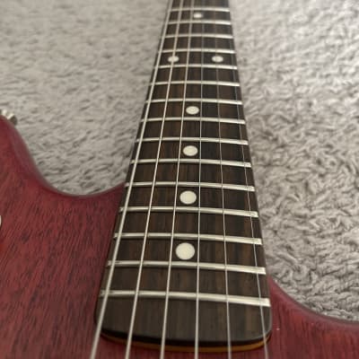 Fender Modern Player Jaguar 2011 MIC P90 Transparent Red Rare Guitar + Gig Bag image 7