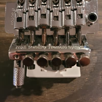 Gotoh GE-1996T - Chrome Floyd Rose Licensed Tremolo with EVH D-Tuna | Reverb