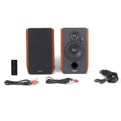 Edifier R1700BT Bluetooth Bookshelf Speakers - Powered 2.0 Active Wood Speaker image 5