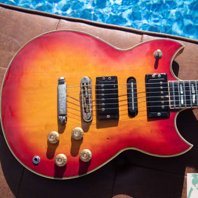 Classic 1981 Yamaha SG-2000/3000 Custom HSH - Cherry