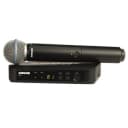 Shure BLX24/B58 Handheld Wireless System, Includes BLX4 Single-channel Receiver, BLX2 Handheld Transmitter with Beta 58A Microphone, H10: 542.125-571.