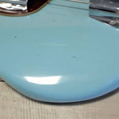 Fender Time Machine 1963 Precision Bass Journeyman Relic -  Aged Daphne Blue image 4